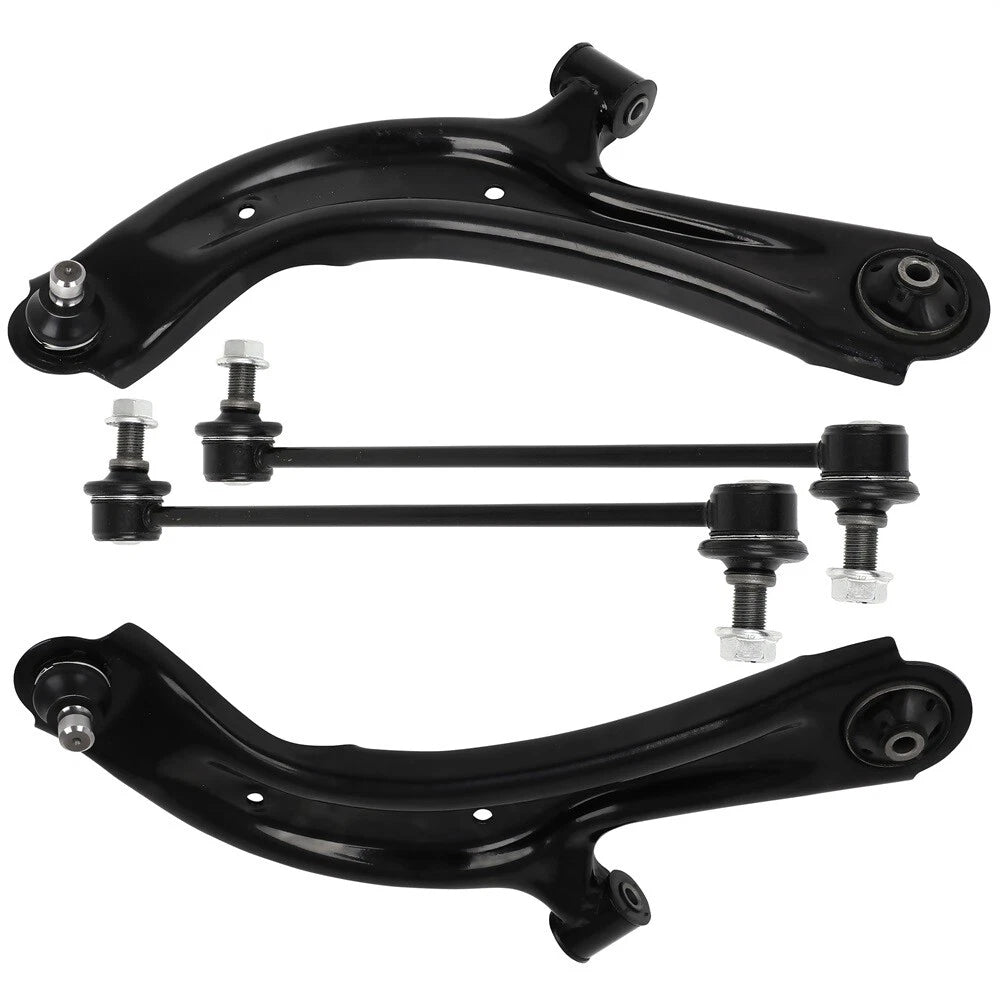 4pc K622160 K622159 K750719 Front Lower Control Arm Sway Bar Ends for Nissan Sentra NV200 2013 2014 2015 2016 2017 2018 2019 for Chevy City Express 2015 2016 2017 2018