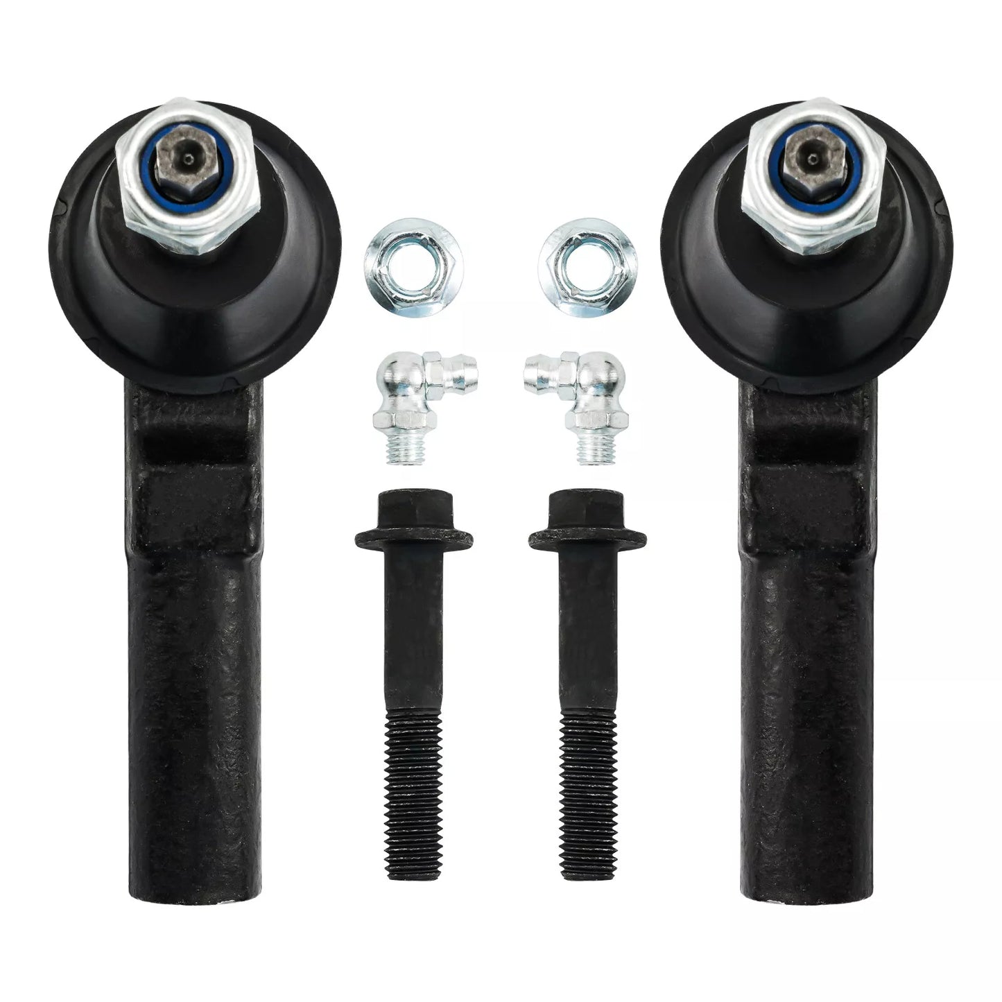 4pc K80726 K80727 ES80805 Front Lower Control Arm Ball Joint Outer Tie Rods For Ford Mustang 2005 2006 2007 2008 2009 2010