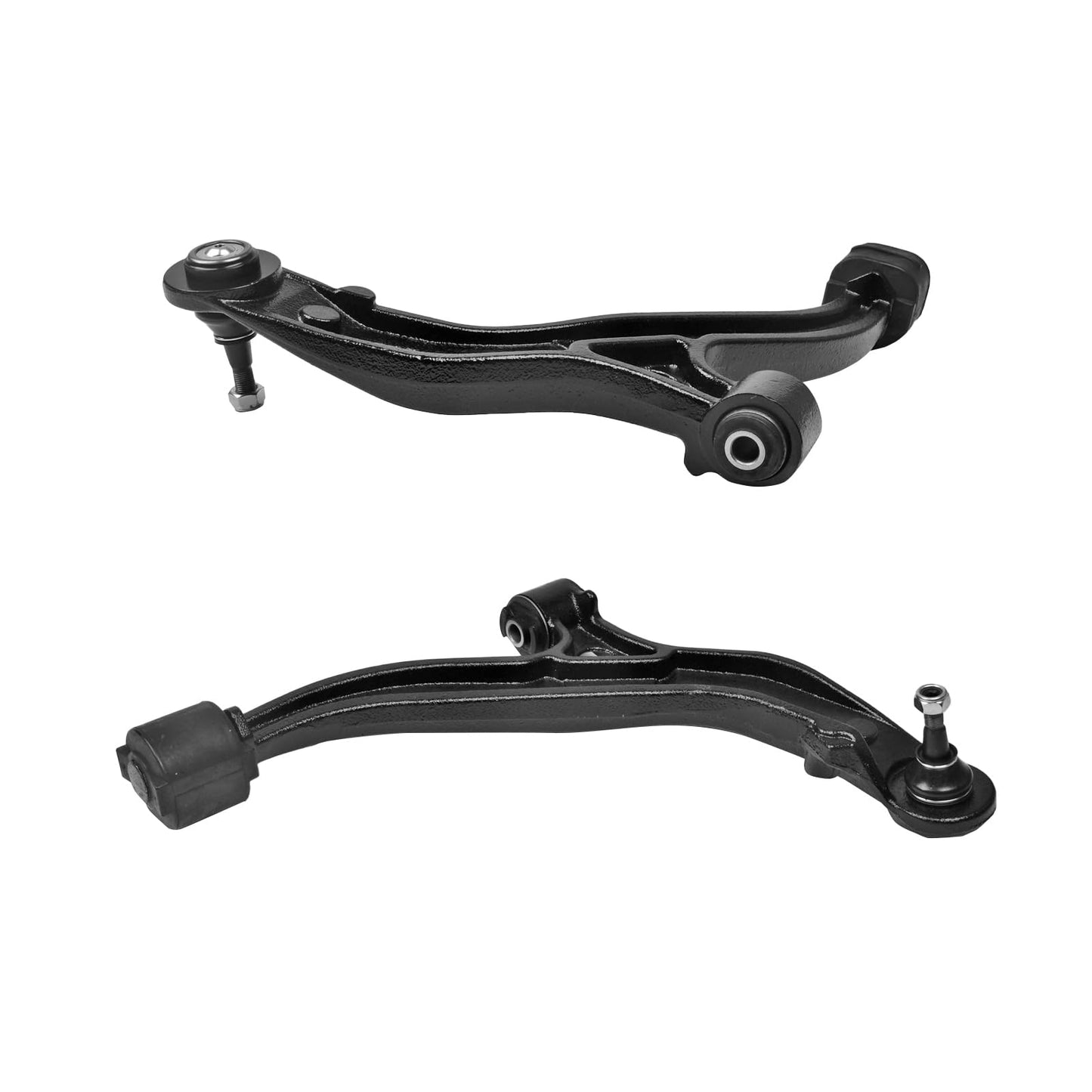 2pc K620004 K620005 Front Lower Control Arms with Ball Joints for Chrysler Town & Country 2001-2007 for Dodge Grand Caravan 2001-2007 for Chrysler Voyager 2001-2003