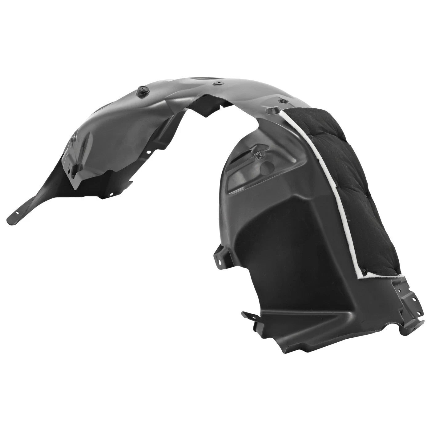 1pc Inner Fender Liner Compatible with Ford Mustang 2015 FO1249180 Front Passenger