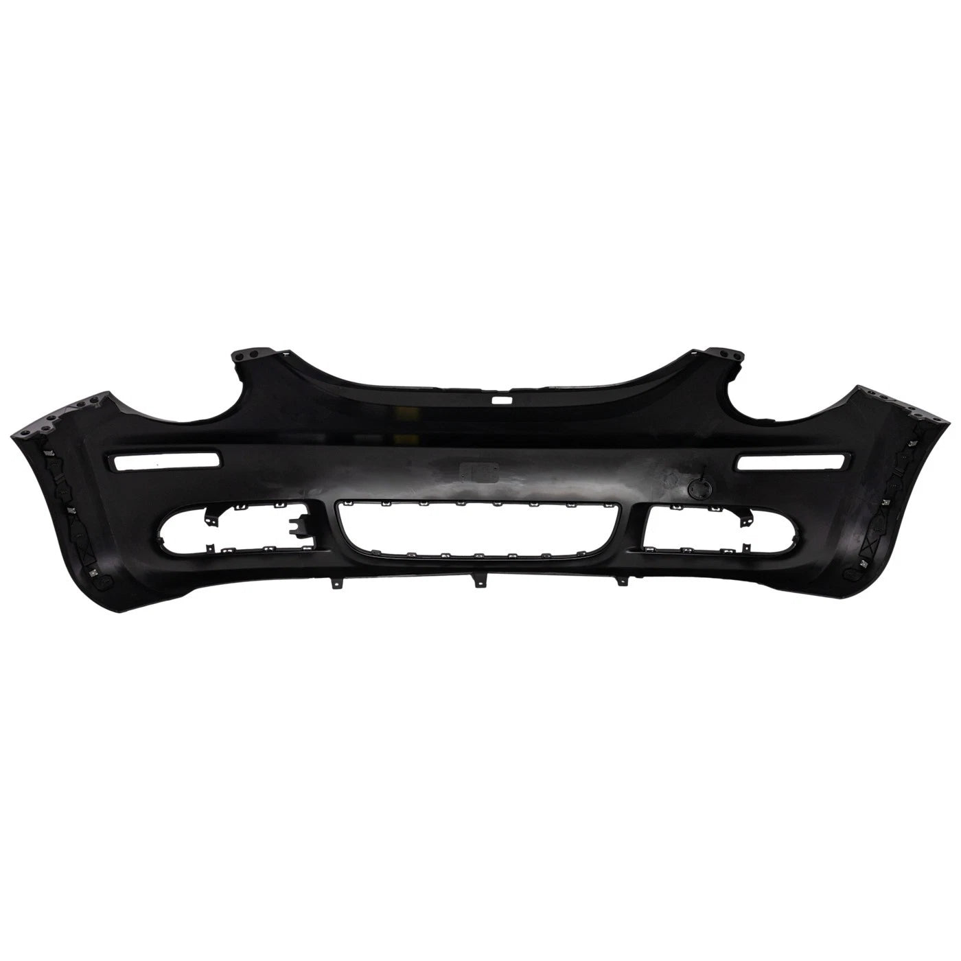 Primed Front Bumper Cover 1C0807079AGRU VW1000166 Replacement For Volkswagen Beetle 2006 2007 2008 2009 2010 with Fog Lamp Holes Primed