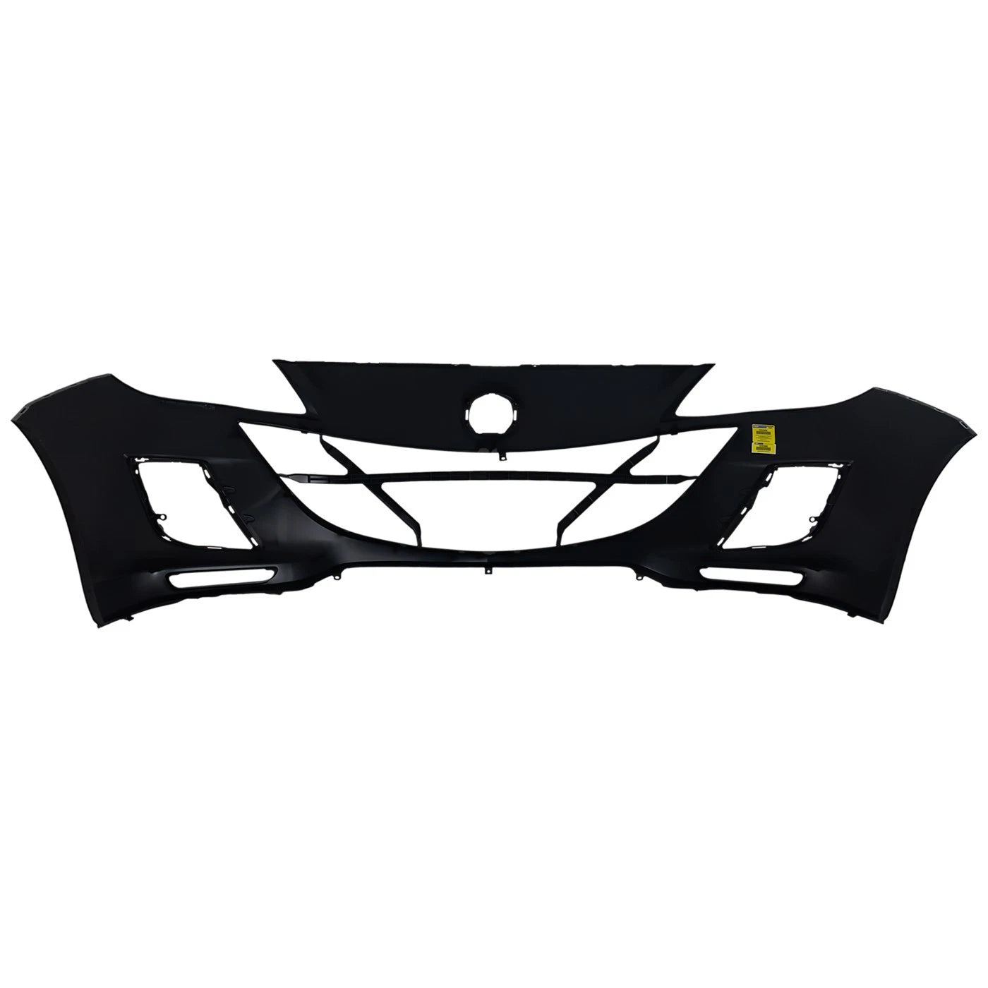 Primed Front Bumper Cover BCW850031JBB MA1000223 Replacement For Mazda 3 2010 Sedan with Fog Lamp Holes Primed