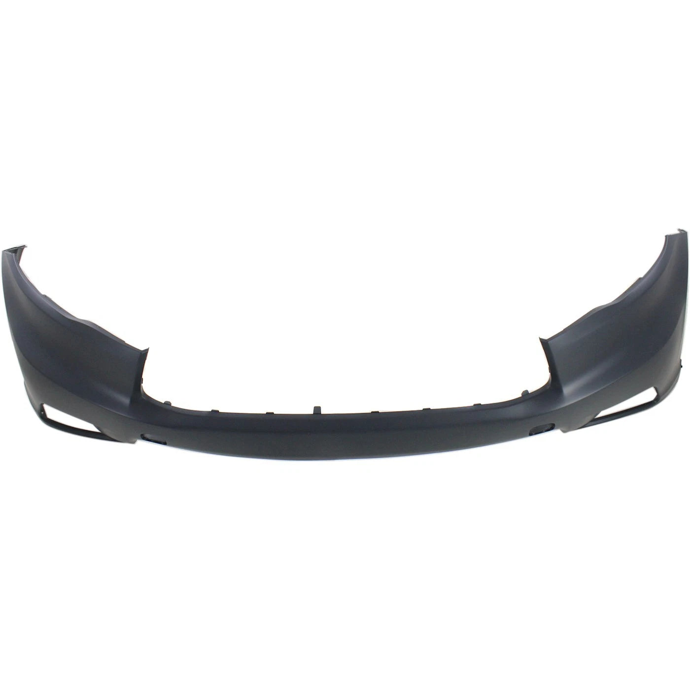Primed Front Upper Bumper Cover 521190E925 TO1014102 Replacement For Toyota Highlander 2014 2015 2016 with Fog Lamp Holes Primed
