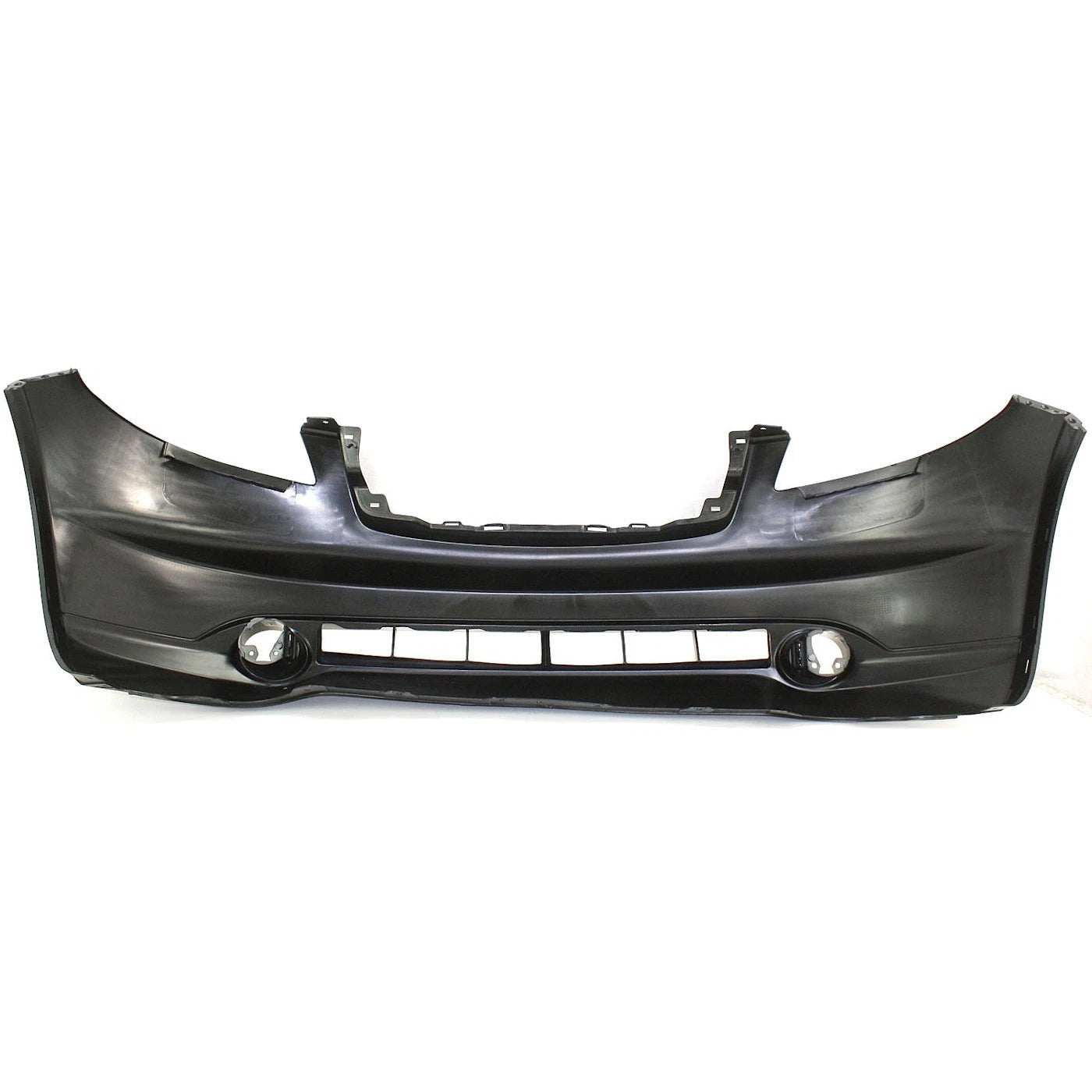 Primed Front Bumper Cover F2M22CG040 IN1000127 Replacement For Infiniti FX35 FX45 2003 2004 2005 with Fog Lamp Holes Primed
