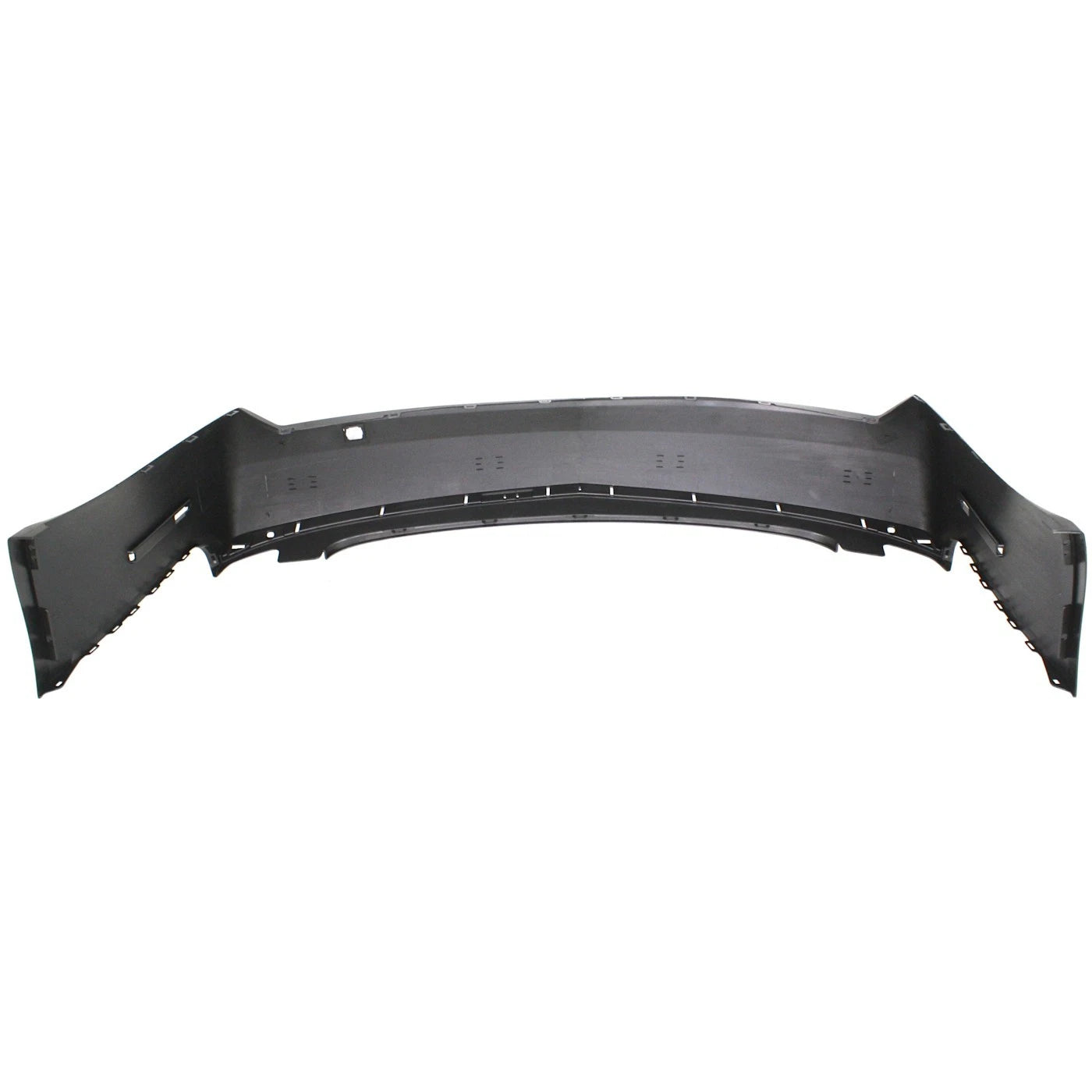 Primed Bumper Cover 15896232 GM1100813 Replacement For Cadillac CTS 2008 2009 2010 2011 2012 2013 with Tow Hook Hole Rear Plastic Primed
