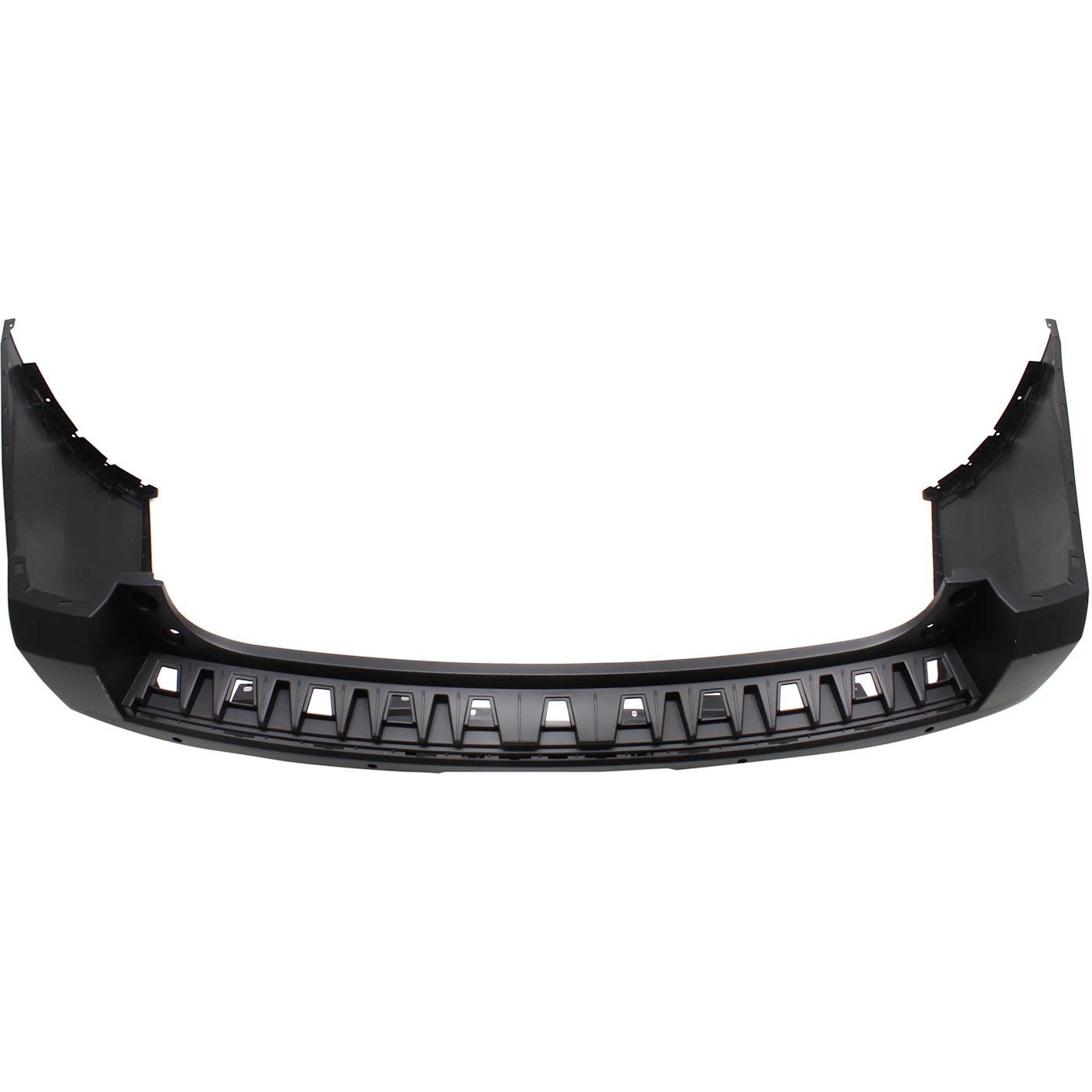 Primed Rear Bumper Cover Fascia 23324499 GM1100943 Replacement For Chevy Suburban 2015 2016 with Parking Aid Sensor Holes Primed