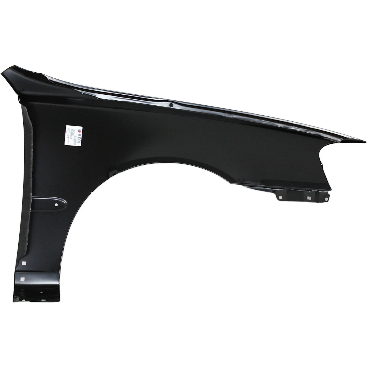 Primed Fender Replacement For Hyundai Accent 2000 2001 2002 Front Driver Side with Body Side Moldings 6631125600 HY1240127