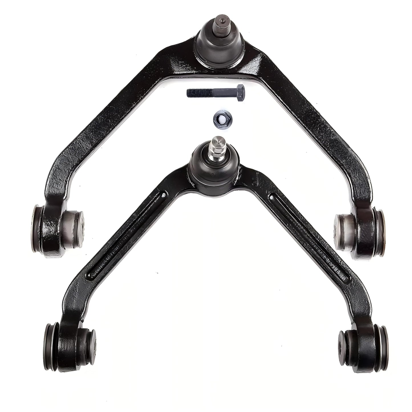 2pc K8708T K80068 Front Upper Control Arms with Ball Joints for Ford Explorer 1995-2001 for Ford Ranger 1998-2011 for Mercury Mountaineer 1997 1998 1999 2000 2001