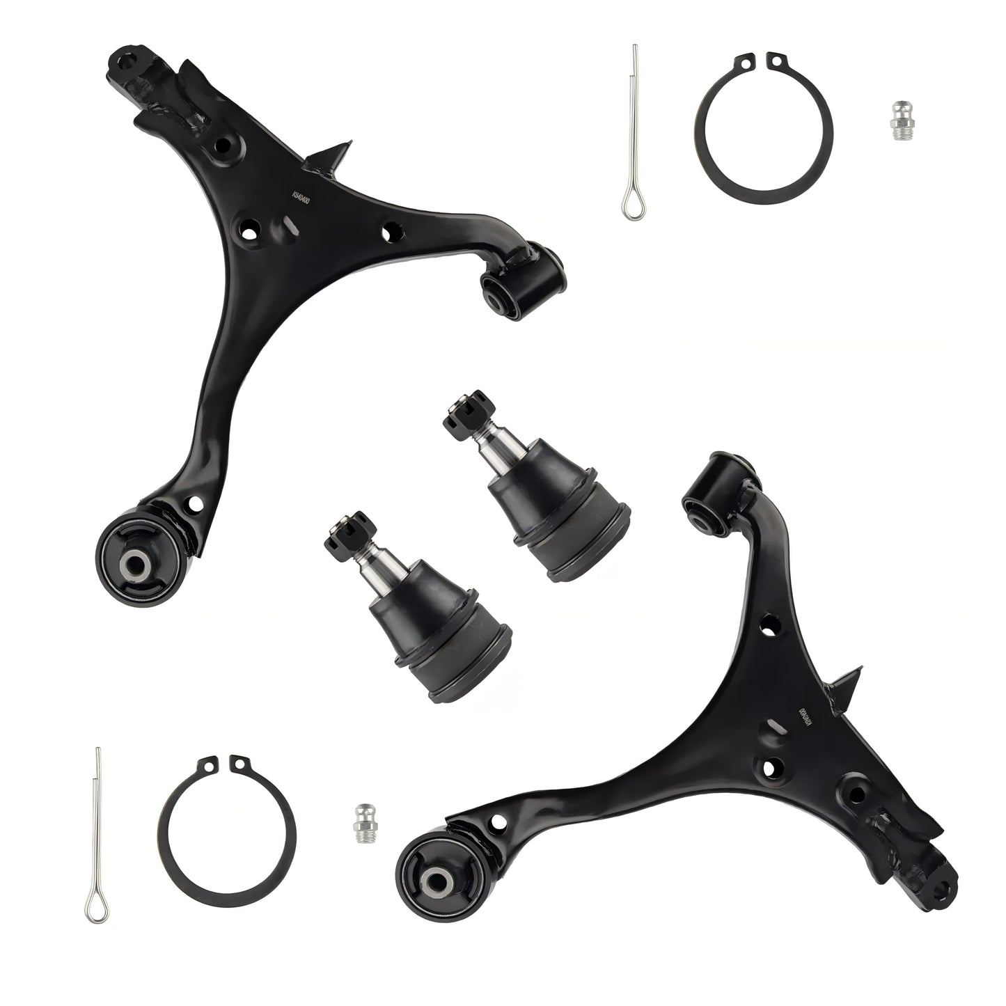 4pc K640399 K640400 K80223 Front Lower Control Arms and Ball Joints Kit for Honda CR-V 2.4L 2002 2003 2004 2005 2006