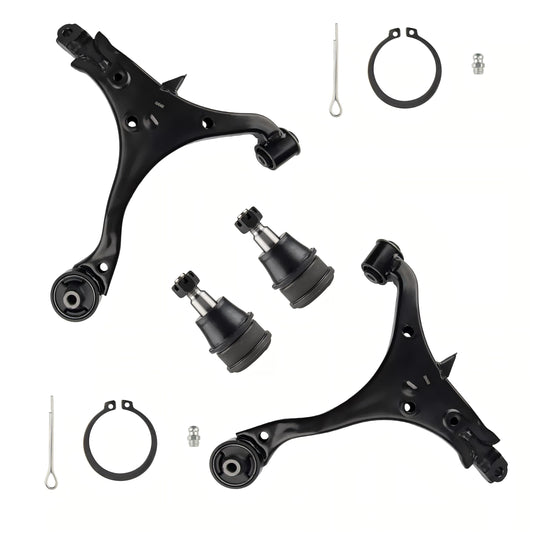 4pc K640399 K640400 K80223 Front Lower Control Arms and Ball Joints Kit for Honda CR-V 2.4L 2002 2003 2004 2005 2006
