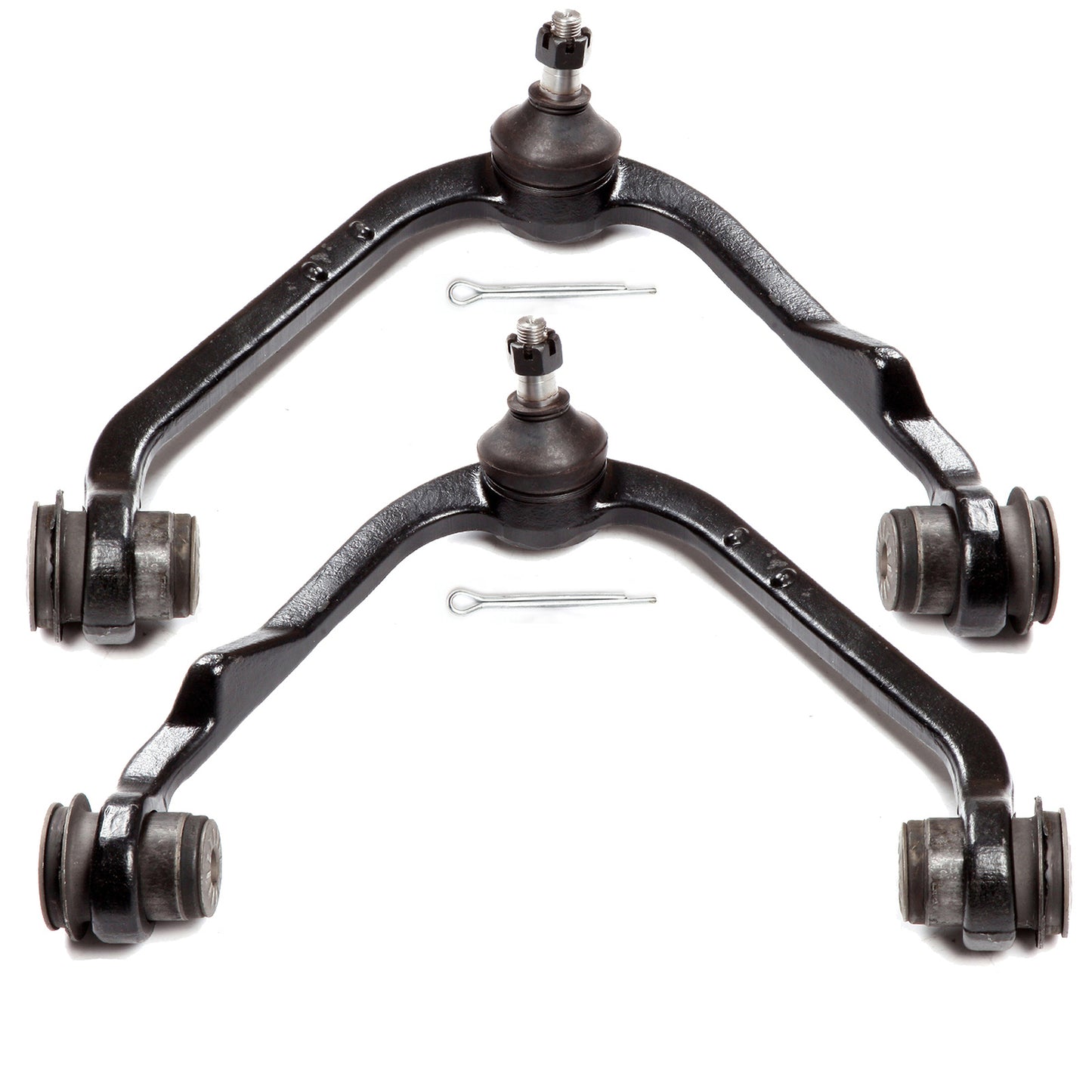 2pc K8726 K8728 2WD Front Upper Control Arms with Ball Joint for Ford Expedition 1997-2002 for Lincoln Navigator 1998-2002 for Ford F-150 1997-2003 for F-250 1997-1999 for Lincoln Blackwood 2002