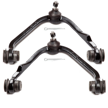 2pc K8726 K8728 2WD Front Upper Control Arms with Ball Joint for Ford Expedition 1997-2002 for Lincoln Navigator 1998-2002 for Ford F-150 1997-2003 for F-250 1997-1999 for Lincoln Blackwood 2002