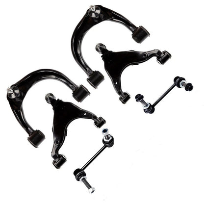 6pc K620061 K620062 K620063 K620064 K90677 K90683 Front Upper Lower Control Arms Sway Bars Kit for Toyota FJ Cruiser 4Runner for Lexus GX470 2003 2004 - 2007 2008 2009