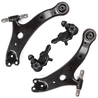 4pc K620333 K620334 K90346 K90347 Front Lower Control Arm And Ball Joint Suspension for Toyota Camry 2002 2003 2004 2005 2006 2007 2008 2009 2010 2011 for Toyota Highlander 2001-2007