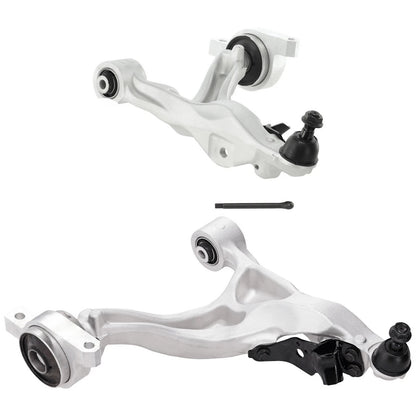 2pc K621596 K621597 RWD Front Lower Control Arm with Ball Joints for Infiniti G25 G35 G37 Q40 2009 2010 2011 2012 2013 2015