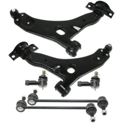 6pc K80407K80408 K80066 ES80580 Front Lower Control Arms Ball Joints Sway Bars Kit for Ford Focus 2006 2007
