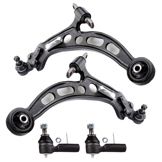 4pc K640191 K640192 ES3306 Front Control Arms with Ball Joint Tie Rod for Lexus ES300 1992-2001 for Toyota Avalon 1995-1997 for Toyota Camry 1992-2001