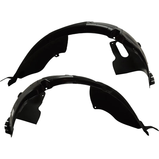 2pc Inner Fender Liner Compatible with Hyundai Sonata 2018-2019 HY1249169 HY1248169 Front Passenger and Driver