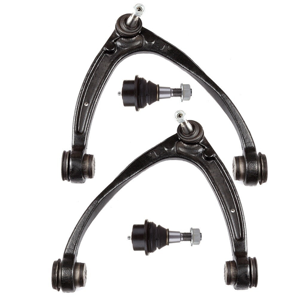 4pc K80669 K80670 K6541 Front Upper Control Arms with Ball Joint Kit for Chevy Silverado 1500 2007-2016 for GMC Sierra 1500 2007-2016 for Tahoe 2007-2016
