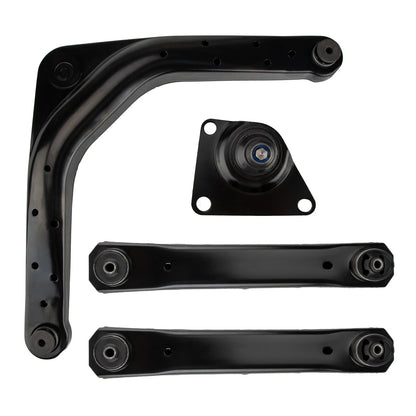 4pc MS251073 K7450 MS251028 Rear Upper Lower Control Arm Ball Joint for Jeep Grand Cherokee 1999 2000 2001 2002 2003 2004