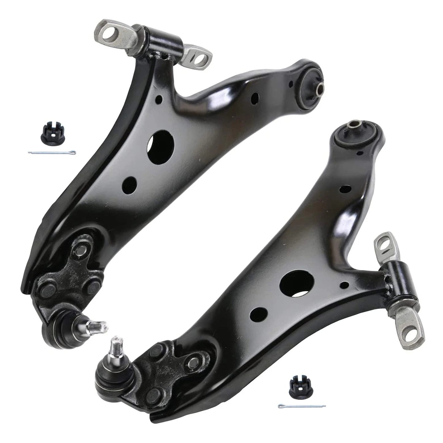 2pc K622944 K622945 Front Lower Control Arms with Ball Joints for Lexus RX350 RX450h for Toyota Highlander 2008 2009 2010 2011 2012 2013 2014 2015 2016 2017 2018 2019 for TOYOTA VENZA