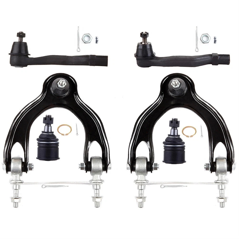 6pc K90448 K90449 K9802 ES3331 ES3332 Front Upper Control Arm And Ball Joint Kit For Honda Civic 1992 1993 1994 1995 for Acura Integra 1994 1995 1996 1997 1998 1999 2000 2001