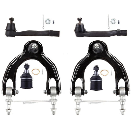 6pc K90448 K90449 K9802 ES3331 ES3332 Front Upper Control Arm And Ball Joint Kit For Honda Civic 1992 1993 1994 1995 for Acura Integra 1994 1995 1996 1997 1998 1999 2000 2001