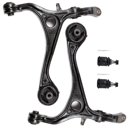 4pc K640289 K640290 K80228 Front Lower Control Arm and Ball Joint for Honda Accord 2003 2004 2005 2006 2007 for Acura TSX 2004-2008