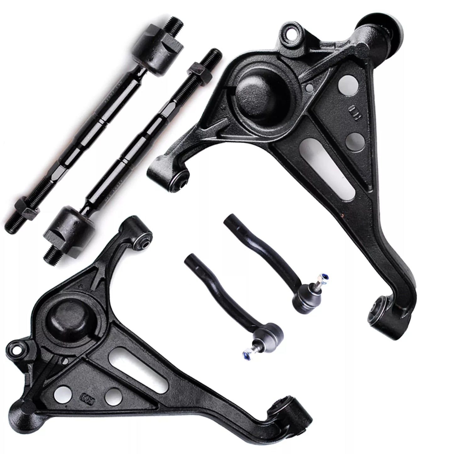 6pc K620307 K620308 ES800426 ES800427 EV800324 Front Lower Control Arm Ball Joints Tie Rods For Chevrolet Tracker 1999 2000 2001 2002 2003 for SUZUKI VITARA 1999-2004