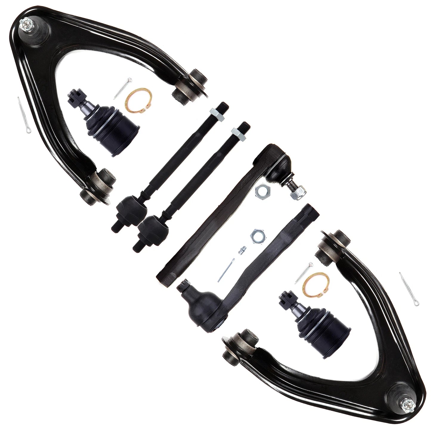 8pc K80883 K80884 K9802 EV414 ES2943 ES2946 Front Upper Control Arm Inner Tie Rod End Sway Bar For Honda CR-V 1997 1998 1999 2000 2001