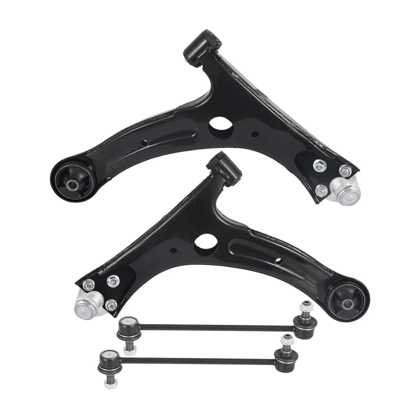 4pc MS861154 MS861155 K90433 Front Lower Control Arms with Ball Joints Sway Bars for Toyota Corolla 2014 2015 2016 2017 2018 2019