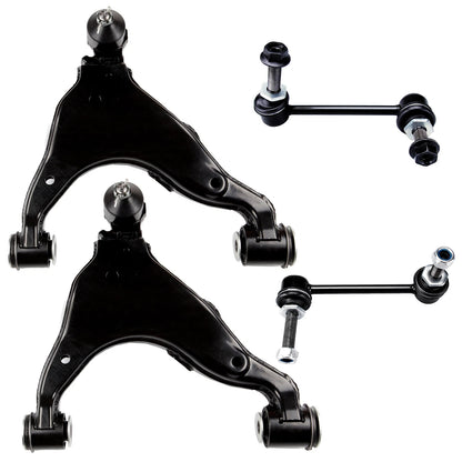4pc K620061 K620062 K90677 K90683 Front lower Control Arm Sway Bar for Toyota FJ Cruiser 4Runner for Lexus GX470 2003 2004 2005 2006 2007 2008 2009