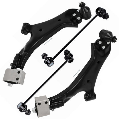 4pc K623488 K623489 K750188 K750189 Front Lower Control Arms with Ball Joint Sway Bars for Chevrolet Equinox  2010-2017 for GMC Terrain 2010 2011 2012 2013 2014 2015 2016 2017
