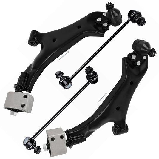 4pc K623488 K623489 K750188 K750189 Front Lower Control Arms with Ball Joint Sway Bars for Chevrolet Equinox  2010-2017 for GMC Terrain 2010 2011 2012 2013 2014 2015 2016 2017