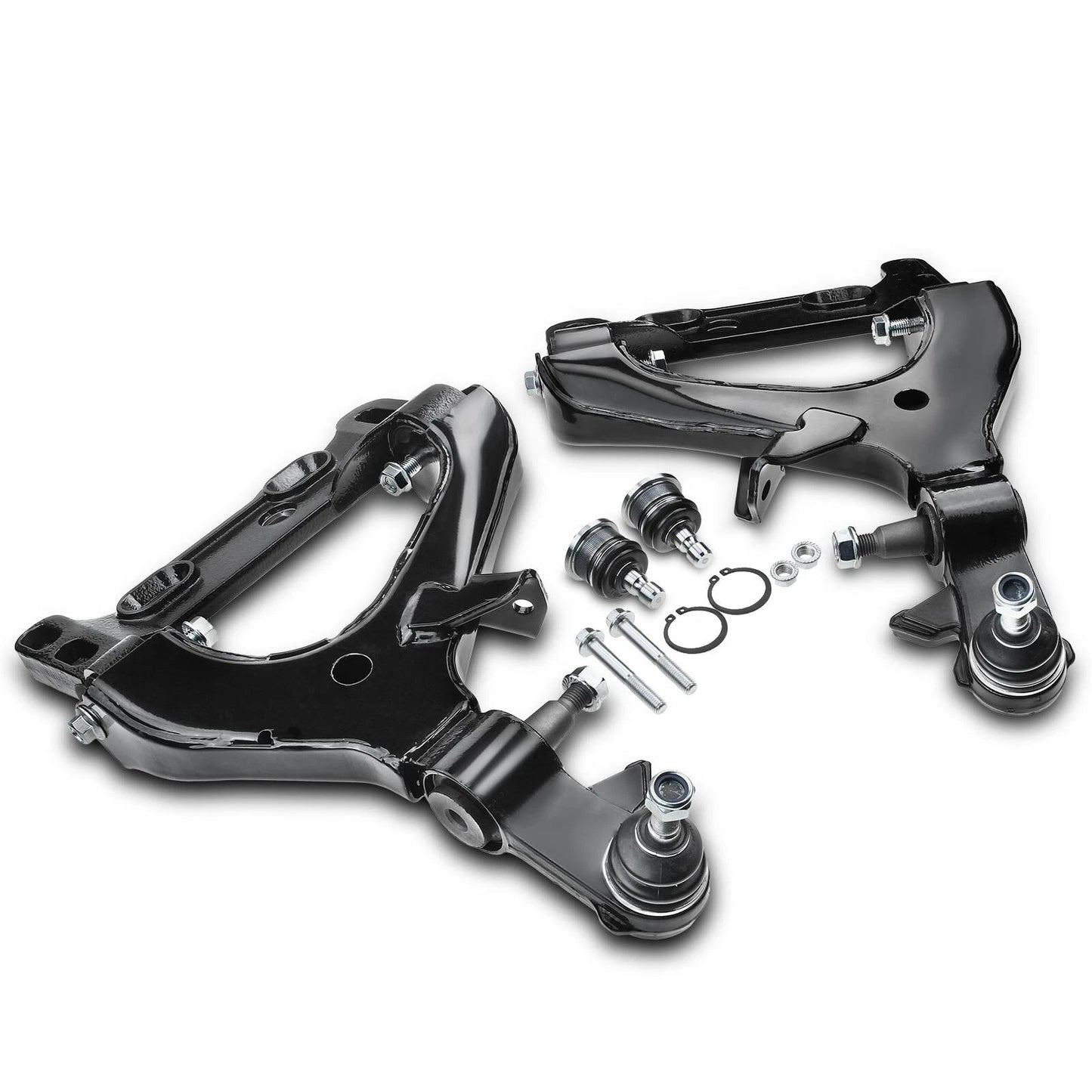 4pc K620467 K620468 K6664 Front Lower Control Arm Ball Joint Kit for Chevy Trailblazer for GMC Envoy 2004 2005 2006 2007