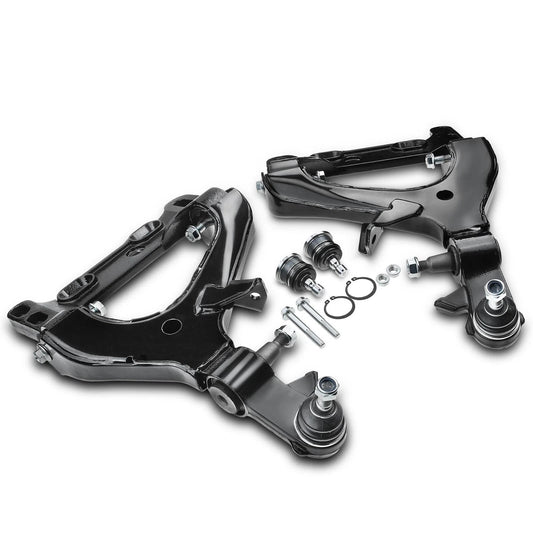 4pc K620467 K620468 K6664 Front Lower Control Arm Ball Joint Kit for Chevy Trailblazer for GMC Envoy 2004 2005 2006 2007