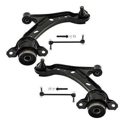 4pc K80726 K80727 K80899 Front Lower Control Arm Ball Joints Sway Bar Links for Ford Mustang 2005 2006 2007 2008 2009 2010