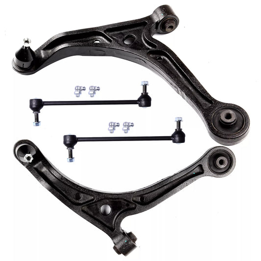 4pc K620326 K620325 K90349 Front Lower Control Arm Ball Joint Sway Bar Link for Honda Odyssey 1999 2000 2001 2002 2003 2004