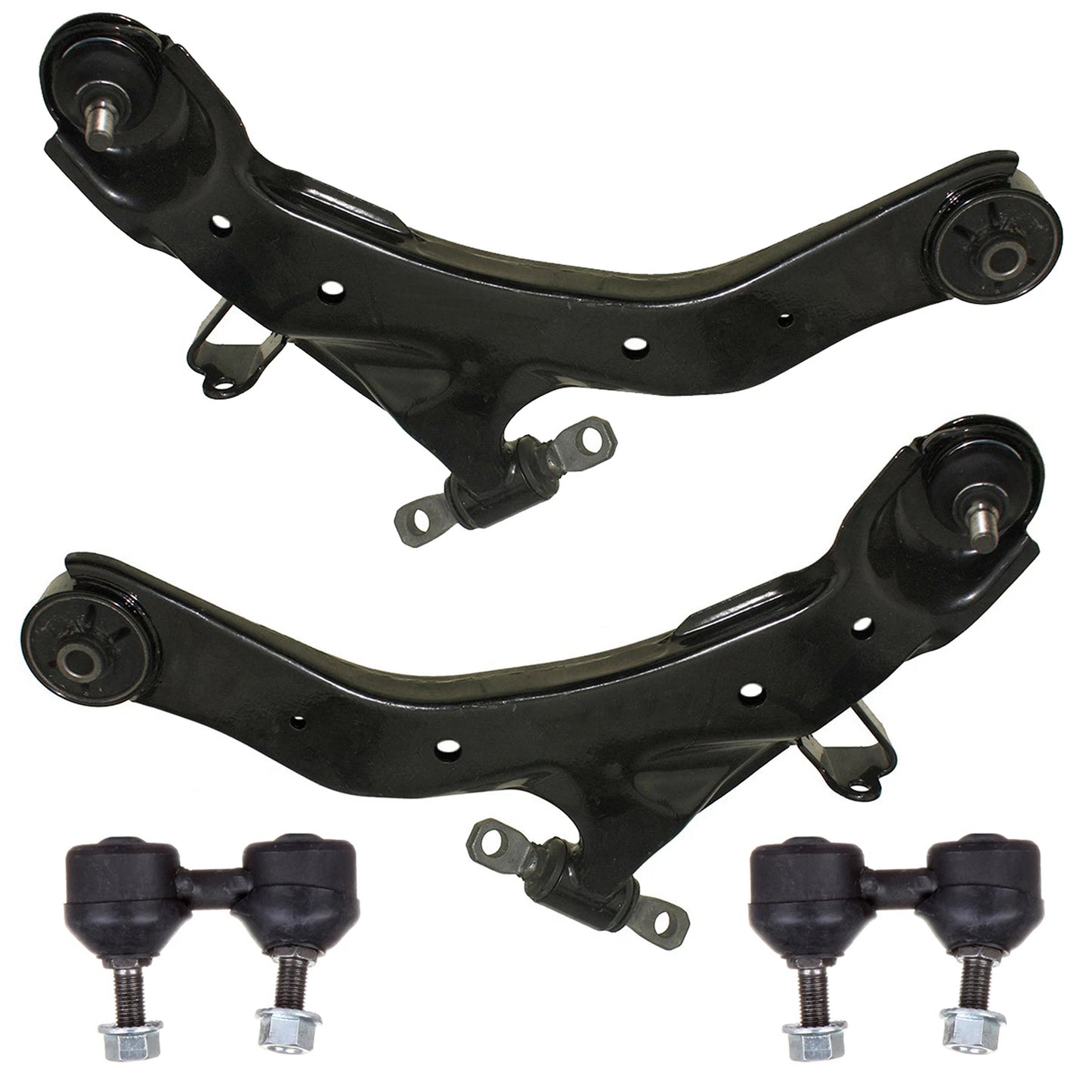 4pc K620327 K620328 K90358 Front Lower Control Arm Sway Bar Kit for Hyundai Elantra 2001 2002 2003 2004 2005 2006