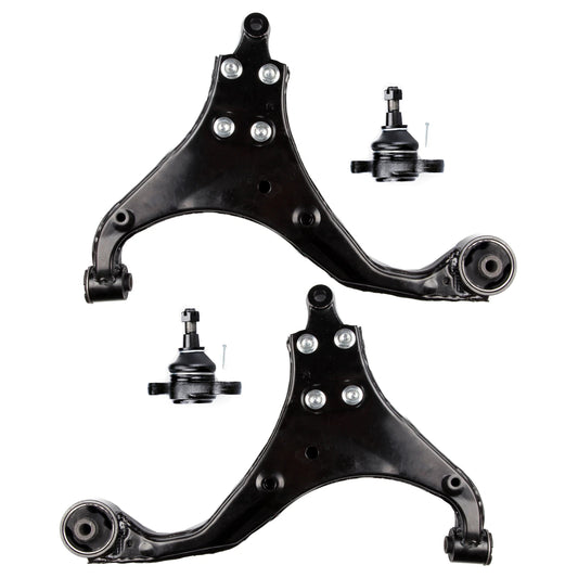 4pc K641338 K641339 K500012 Front Lower Control Arm And Ball Joint Suspension For Hyundai Tucson 2005 2006 2007 2008 2009 for Kia Sportage 2005 2006 2007 2008 2009 2010