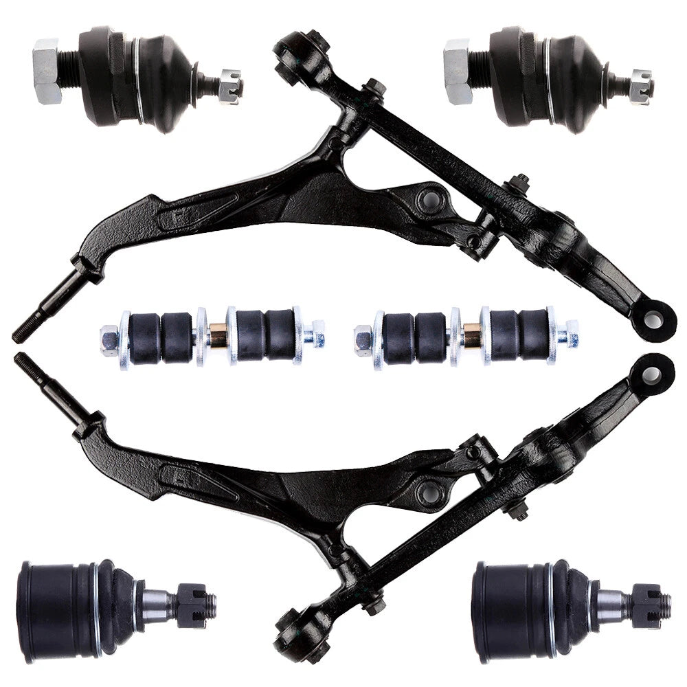8pc K620046 K620047 K9802 K90492 K90123 Front Lower Control Arm Ball Joint Kit For Honda Civic 1992 1993 1994 1995 for Acura Integra 1996 1997 1998 1999 2000 2001