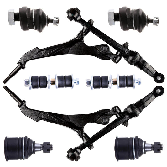 8pc K620046 K620047 K9802 K90492 K90123 Front Lower Control Arm Ball Joint Kit For Honda Civic 1992 1993 1994 1995 for Acura Integra 1996 1997 1998 1999 2000 2001