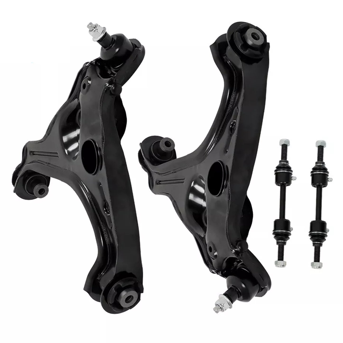 4pc K621267 K621266 K750362 4WD Front Lower Control Arm Sway Bar Links for Ford F-150 2009 2010 2011 2012 2013