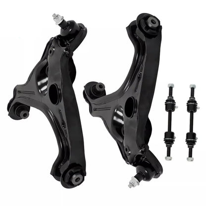 4pc K621267 K621266 K750362 4WD Front Lower Control Arm Sway Bar Links for Ford F-150 2009 2010 2011 2012 2013