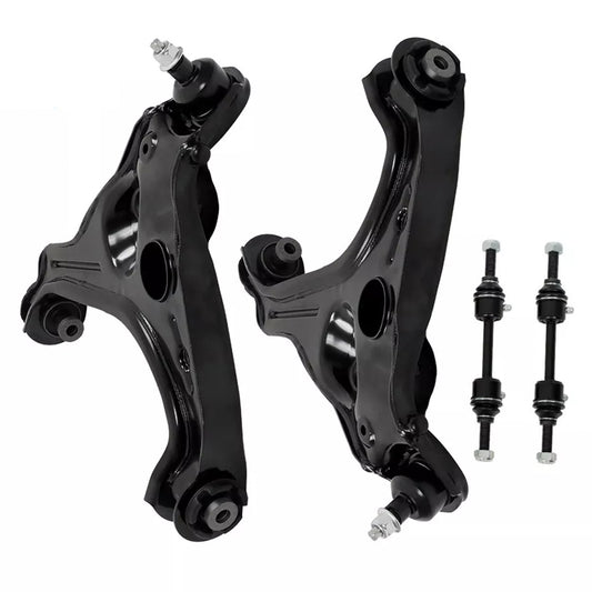 4pc K621267 K621266 K750362 4WD Front Lower Control Arm Sway Bar Links for Ford F-150 2009 2010 2011 2012 2013