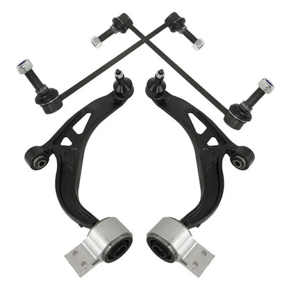 4pc MS401122 MS401121 K750388 K750389 Front Lower Control Arm Sway Bar for Ford Taurus Flex for Lincoln MKS 2010 2011 2012