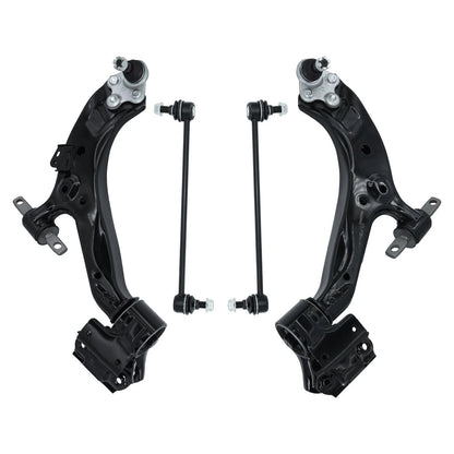 4pc K622943 K622942 K750297 Front Lower Control Arm with Ball Joints Sway Bars Kit for Honda CR-V 2015 2016