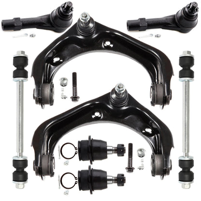 8pc K80722 K80723 K80771 ES80786 K7275 Front Upper Control Arm And Ball Joint Tie Rods For Ford Explorer for Mercury Mountaineer 2006 2007 2008 2009 2010