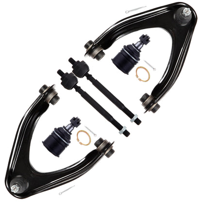 6pc K80883 K80884 K9802 EV414 Front Upper Control Arm Tie Rod End For Honda CR-V 1997 1998 1999 2000 2001