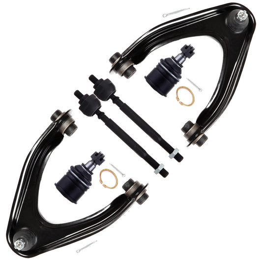 6pc K80883 K80884 K9802 EV414 Front Upper Control Arm Tie Rod End For Honda CR-V 1997 1998 1999 2000 2001